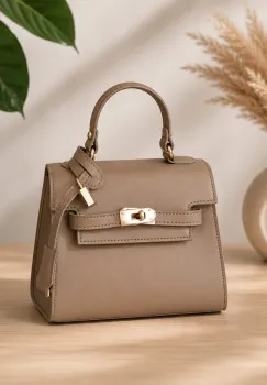 Geanta de dama, 001, model Chic, Bej imagine