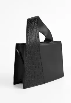Geanta de dama, 188, model elegant, Neagra imagine