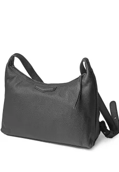 Geanta de dama, 91912, piele naturala, Neagra imagine
