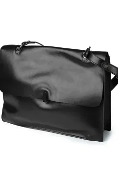 Geanta de dama, 9905, piele naturala, Neagra imagine