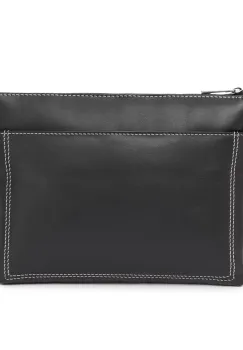 Geanta de dama, Adaline GT3884, piele naturala, Negru imagine
