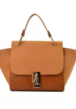 Geanta de dama, Aelira GT3413, Cognac imagine