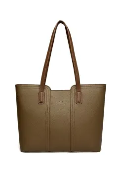 Geanta de dama, Avelyn GT3367, Dark taupe imagine