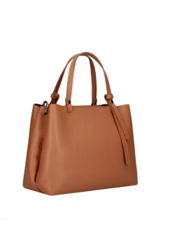 Geanta de dama, Bonita GT3796, piele naturala, Cognac imagine