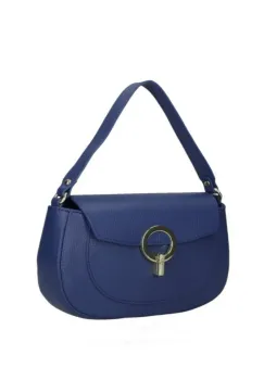 Geanta de dama, Breana GT3780, piele naturala, Albastru imagine