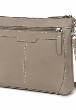 Geanta de dama, Claudie GT3882, piele naturala, Bej imagine