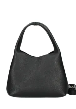 Geanta de dama, Fran GT3095, piele naturala, Negru imagine