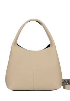 Geanta de dama, Fran GT3096, piele naturala, Taupe imagine