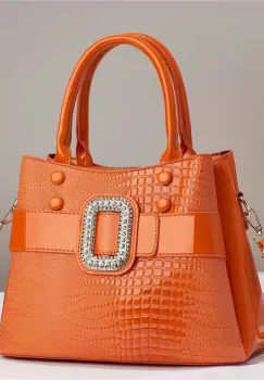 Geanta de dama, Mireluna GT3517, Portocaliu imagine