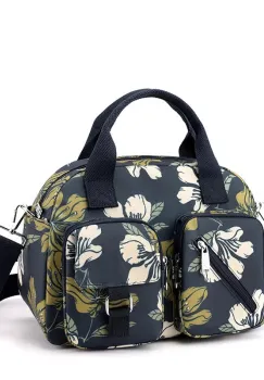 Geanta de dama, Parisa GT3009, Gri inchis imagine