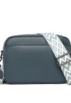 Geanta de dama, Thisbe GT2760, piele naturala, Albastru imagine