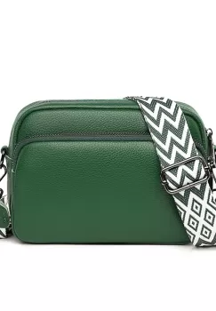 Geanta de dama, Thisbe GT2761, piele naturala, Verde imagine