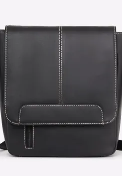 Geanta de umar pentru barbati, Artur GT3872, piele naturala, Maro imagine