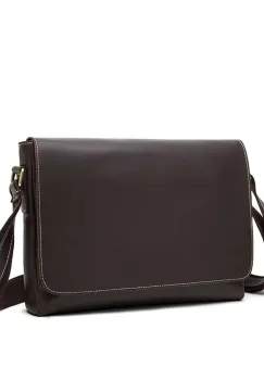 Geanta pentru barbati, Altair GT3273, piele naturala, Maro cafeniu imagine