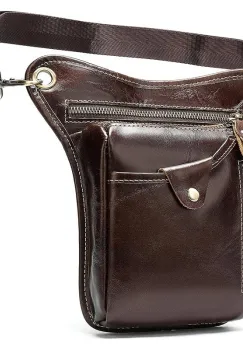 Geanta pentru barbati, Tavix GT3797, piele naturala, Maro roscat imagine