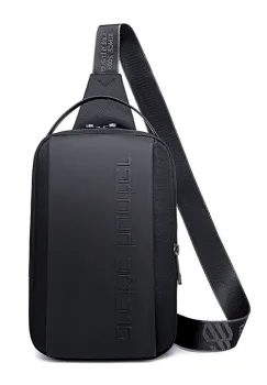 Geanta pentru barbati, XB00541, piele naturala, Negru imagine