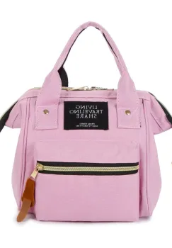 Geanta tip rucsac, Lunaria GT3576, Roz imagine