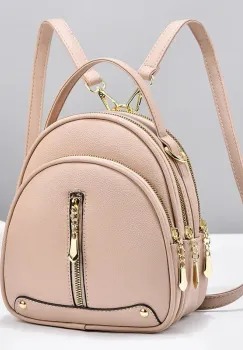 Geanta tip rucsac, Perdita GT3056, Bej imagine