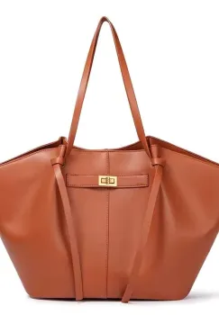 Geanta Tote dama Calira GT3943, Orange imagine