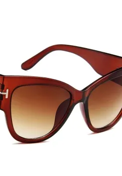 Ochelari de soare pentru femei, SG097, Maro imagine