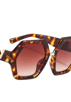 Ochelari de soare pentru femei, SG105, Leopard imagine
