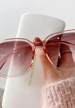 Ochelari de soare pentru femei, SG117, Roz imagine