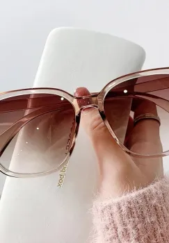 Ochelari de soare pentru femei, SG118, Maro imagine