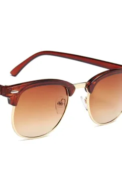 Ochelari de soare unisex, SG051, Maro imagine