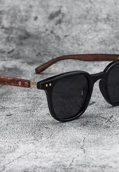 Ochelari de soare unisex, SG120, Negru imagine