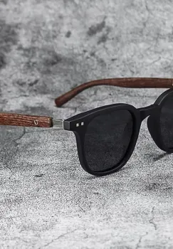 Ochelari de soare unisex, SG121, Negru mat imagine
