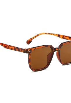 Ochelari de soare unisex, SG183, Animal print imagine