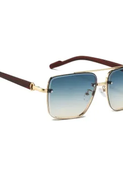 Ochelari de soare unisex, SG194, Albastru inchis imagine