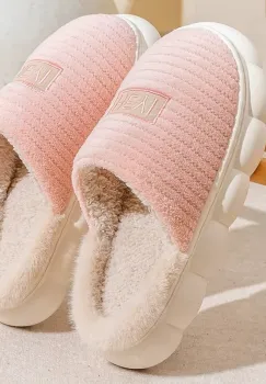 Papuci de casa pentru femei PC015, PufiPaws , Roz imagine