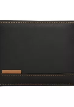 Portofel barbati Alesio PT1149, piele naturala, Negru/maro imagine