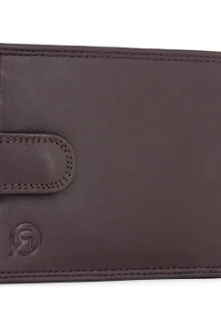 Portofel barbati Ronno, Dima PT1482, piele naturala, Maro inchis imagine