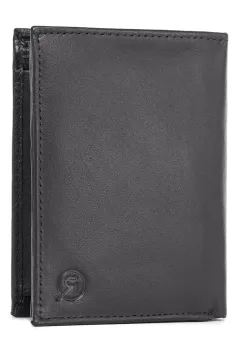 Portofel barbati Ronno, Elian PT1484, piele naturala, Negru imagine