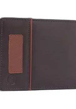Portofel barbati Ronno, Vlad PT1445, piele naturala, Maro inchis imagine