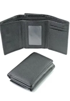 Portofel dama, 6600-16, piele naturala, Negru imagine