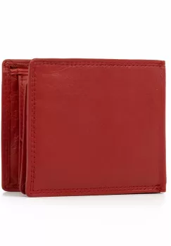 Portofel dama Adeona PT1032, piele naturala, Rosu imagine