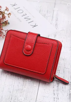 Portofel dama Aiyla PT1136, Rosu imagine