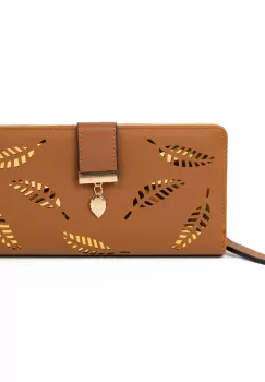 Portofel dama, Fleur PT1020, Maro imagine