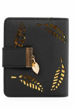 Portofel dama, Lilou PT1023, Negru imagine