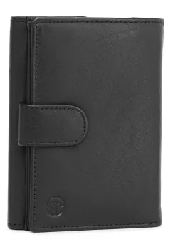 Portofel dama Marquise, Perseida PT1454, piele naturala, Negru imagine