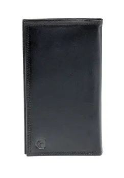 Portofel unisex, Amaris PT1355, piele naturala, Negru imagine