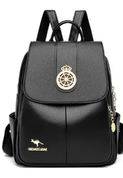 Rucsac dama Aleah GT2249, Negru imagine