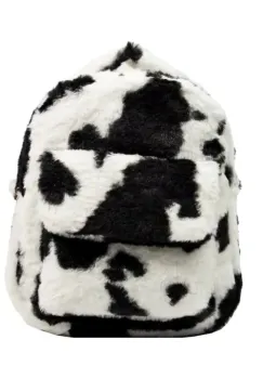 Rucsac dama, Arlenis GT3715, Negru/Alb imagine