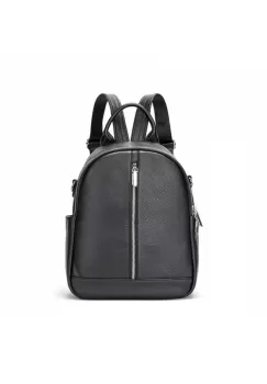 Rucsac dama Delis, Alizeh GT2559, piele naturala, Negru imagine