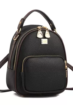 Rucsac dama, Elite GT406, negru imagine