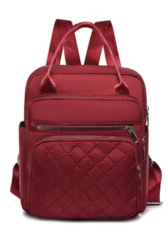 Rucsac dama, Elvina GT3705, Rosu inchis imagine