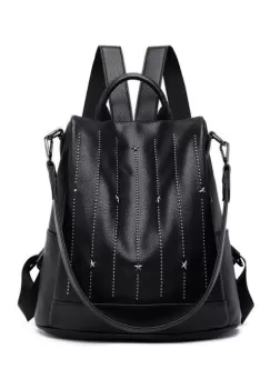 Rucsac dama, Lea GT1843, antifurt, model negru imagine